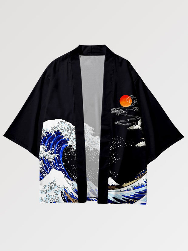 The Great Wave off Kanagawa Kimono