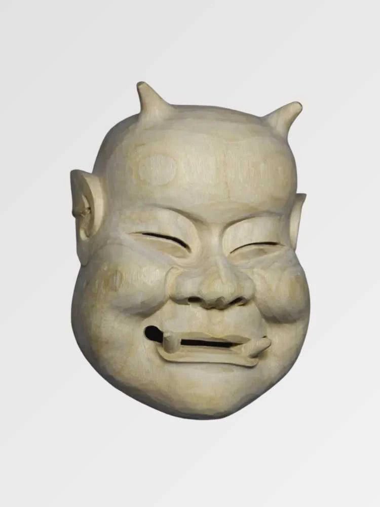 Traditional Japanese Mask 'Shiata'