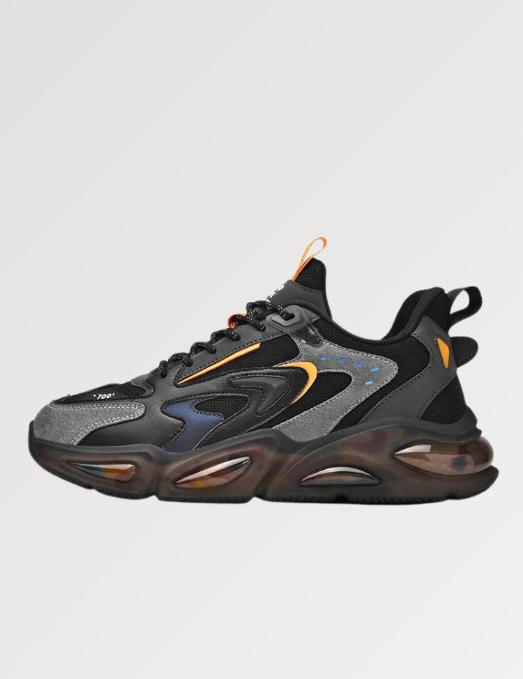 The vintage japanese sneakers will be ideal for a retro and urban look