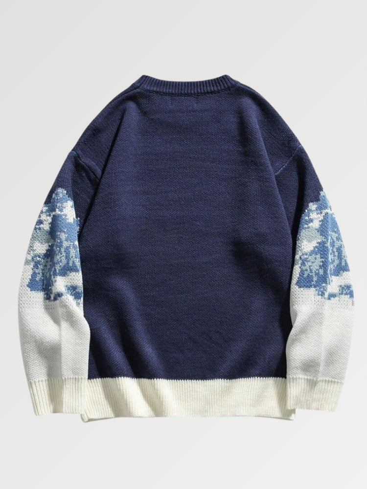 Vintage Oversized Sweater 'Okariya'