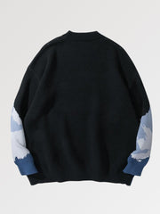 Vintage Retro Sweater 'Fujihama'