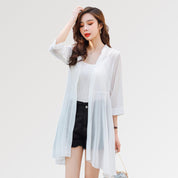 A women beach kimono in a special summer edition