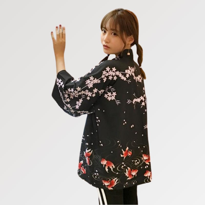 Women's Floral Kimono