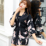 Women's Short Kimono Jacket 'Annaki'