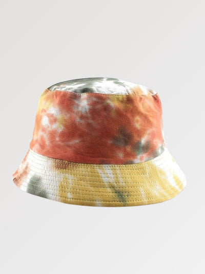 Yellow Bucket Hat 'Sunset Tie-Dye'